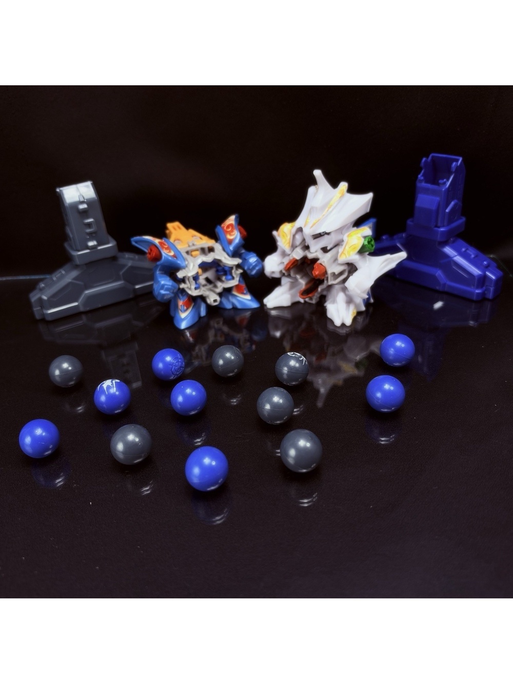 B Daman Crossfire Break Bomber Battlefield Set Figures and Parts Lot